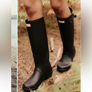 Hunter - Classic Black Waterproof Boots